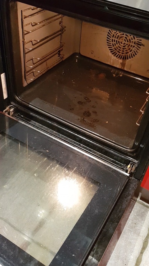 Nettoyage four de cuisine AVANT